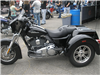 One of the motorcycles for sale at Harleys set up, 2010