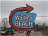 Weirs Beach Sign