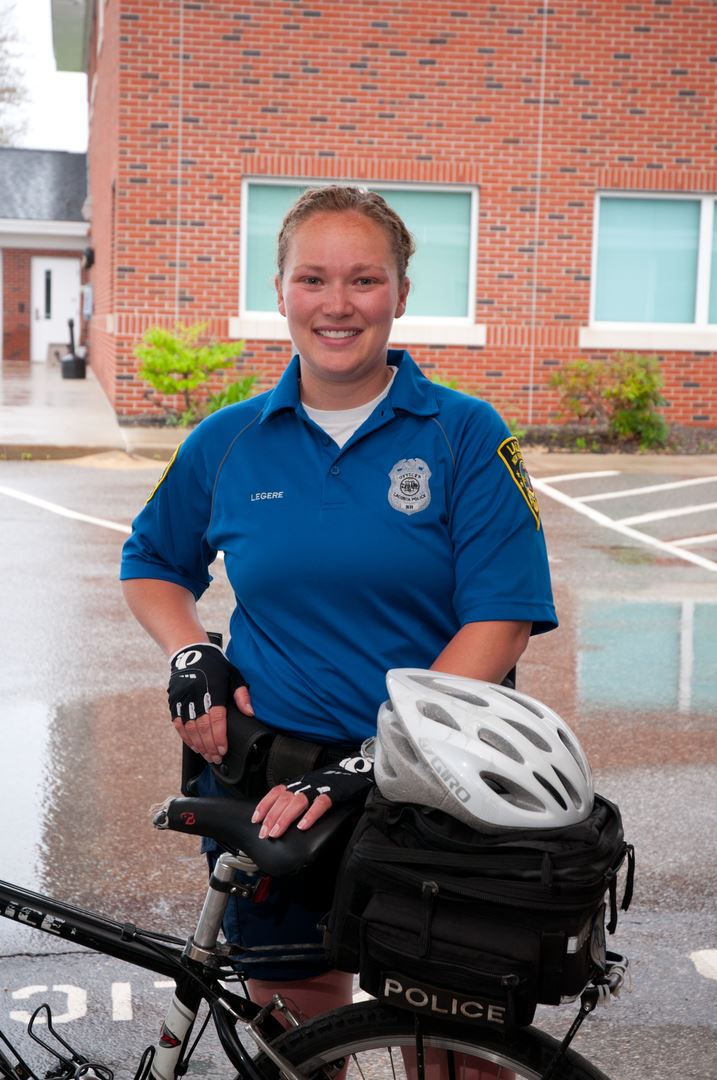 Mountain Bike Patrol Officer Lindsey Legere
