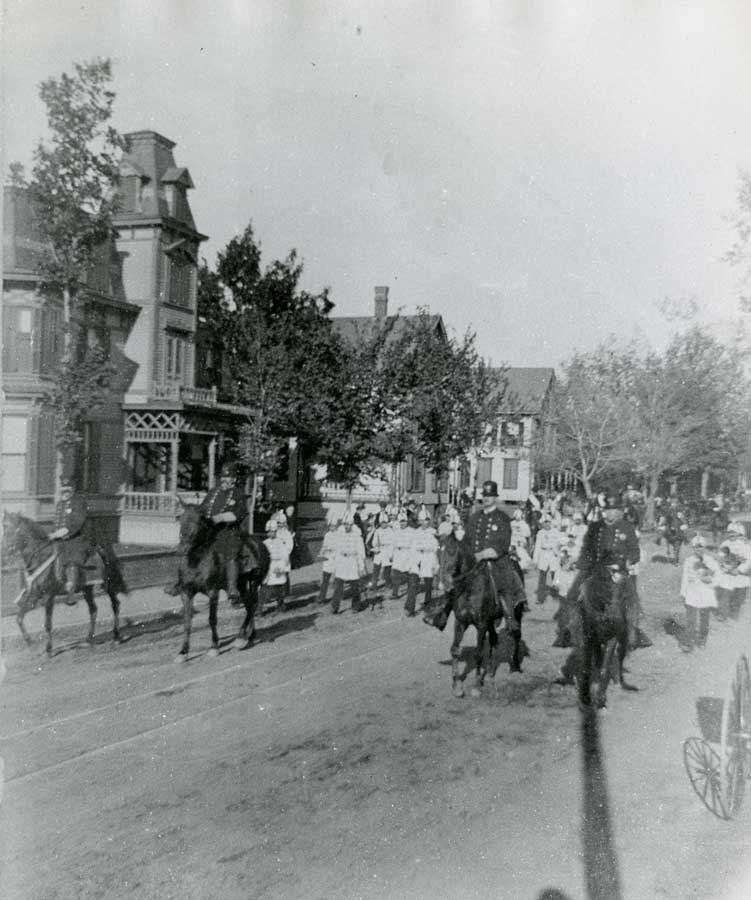 Parade on Church Street, 1895