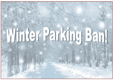 Winter Parking Ban