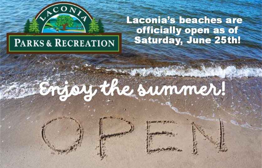 Beaches are open