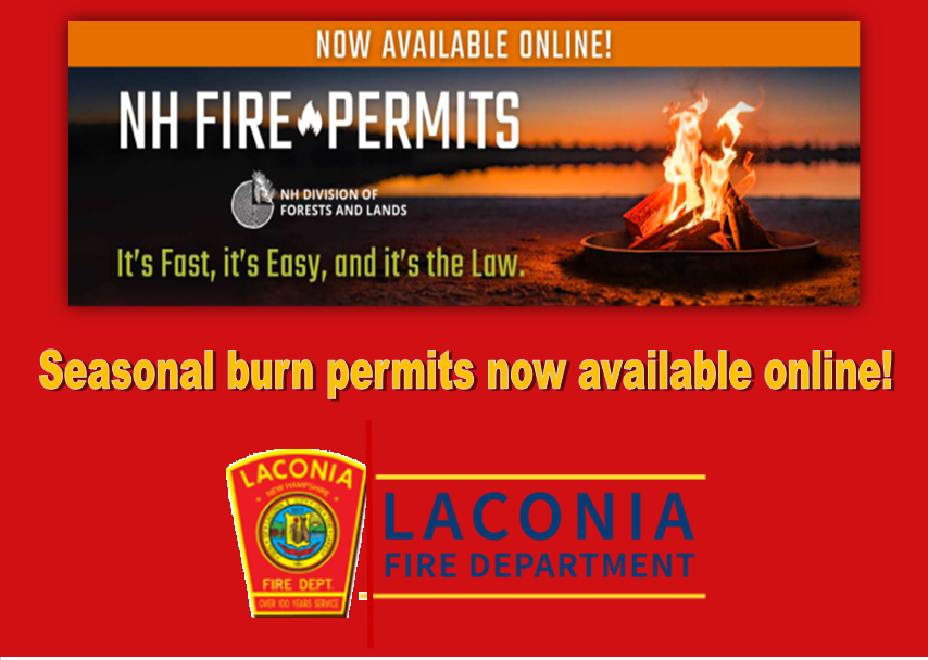 Seasonal online burn permits