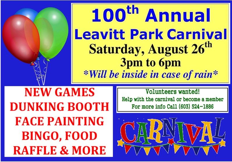 Leavitt Park Carnival 2023