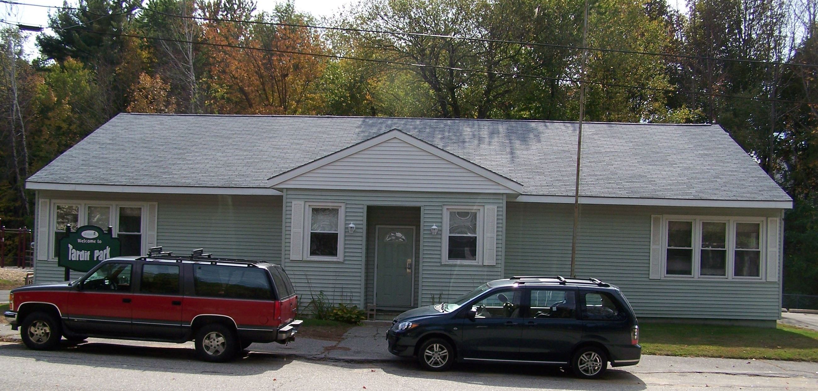 A photo of the front of Tardif Parkhouse